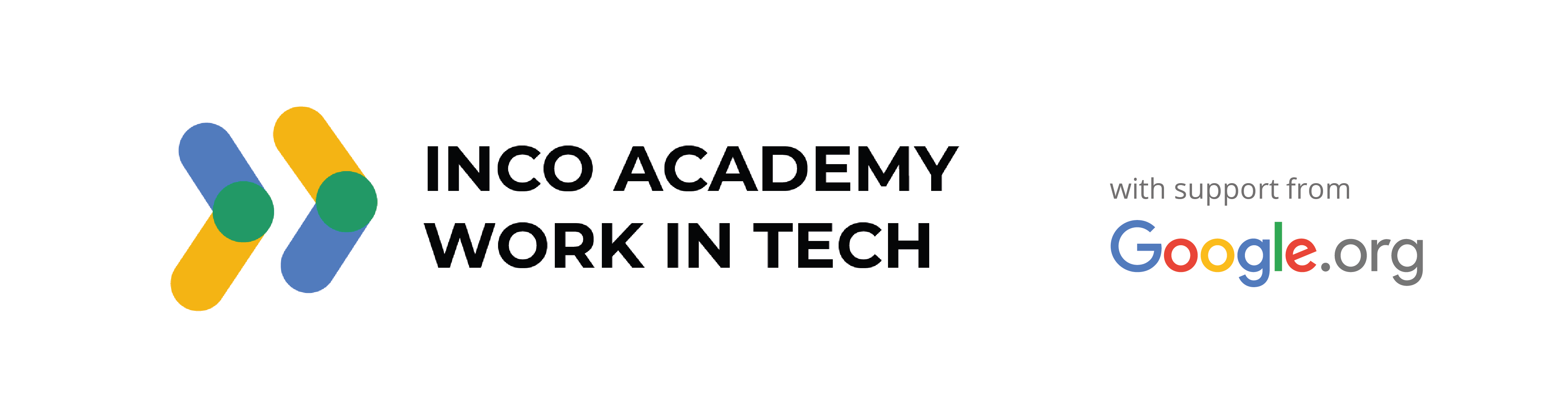 Inco academy work in tech with support with google.org